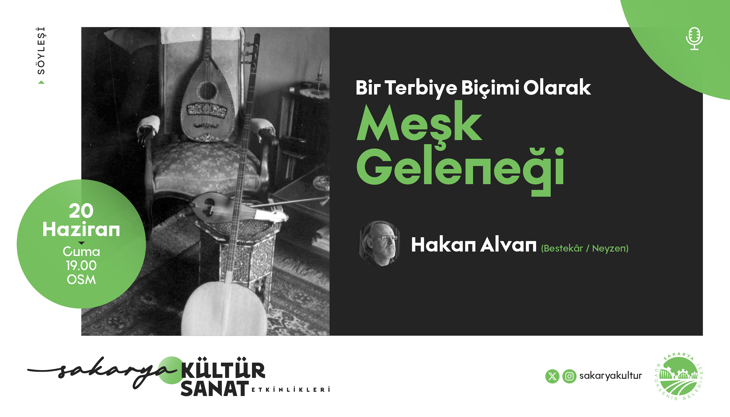 Büyükşehir kültür sanat etkinliklerinde Haziran takvimi belli oldu
