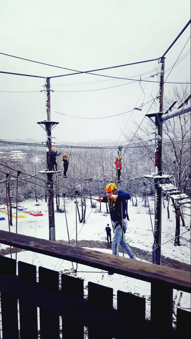 Yarıyıl tatili Macera Park’ta