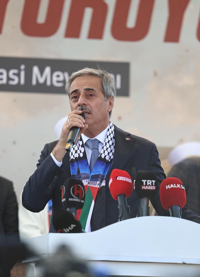 Başkan Alemdar: “Sakarya mazlumun yanında olduğunu bir kez daha gösterdi”