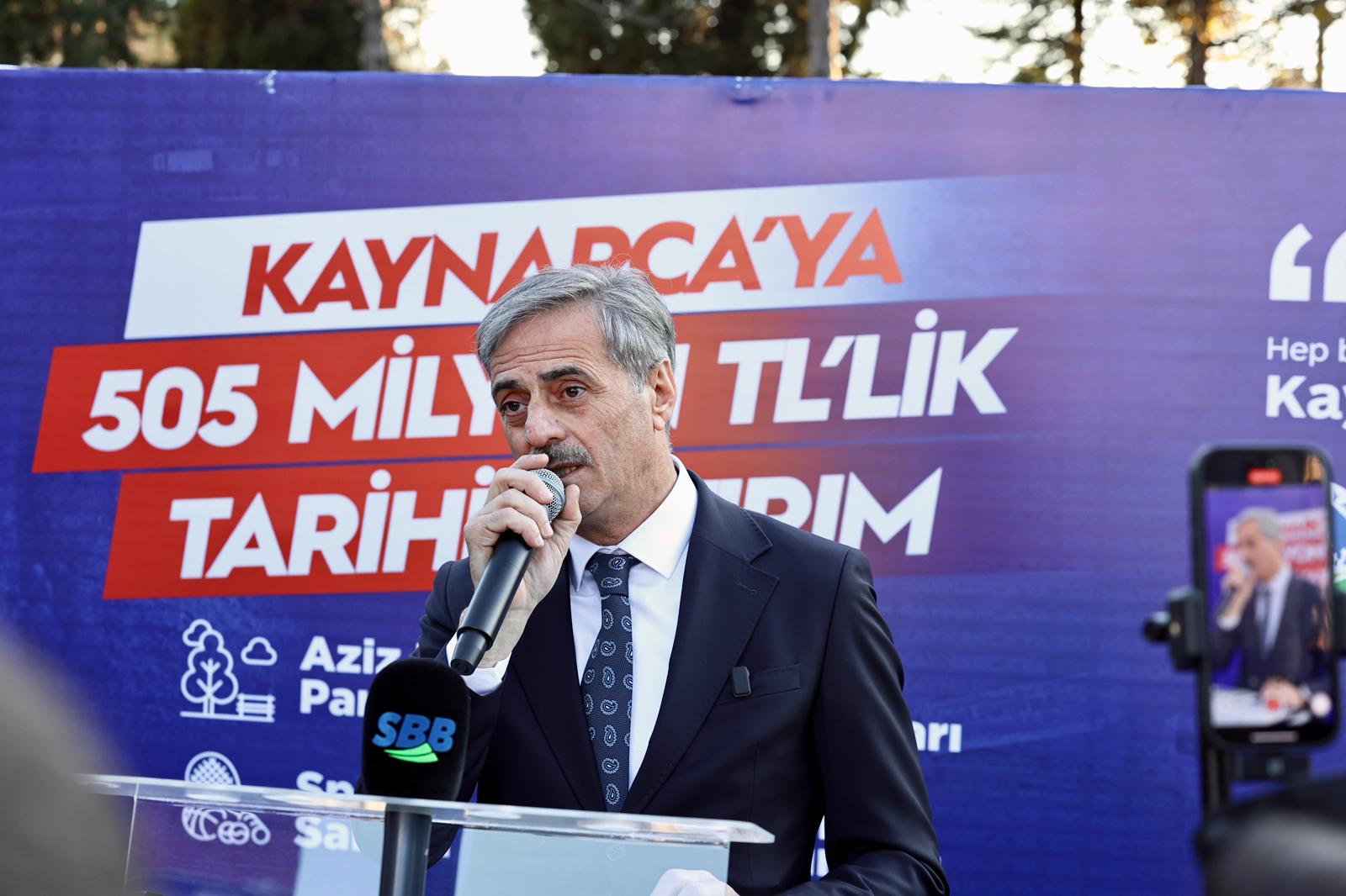 “Kaynarca’nın çehresini değiştirecek adımları bir bir atıyoruz”