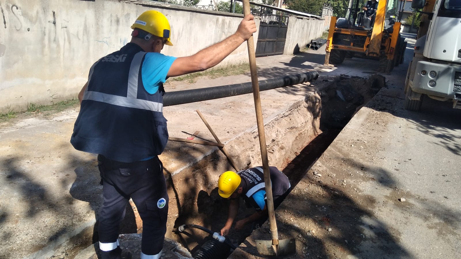 Ferizli İnönü Mahallesi’nde altyapı çalışmaları aralıksız devam ediyor