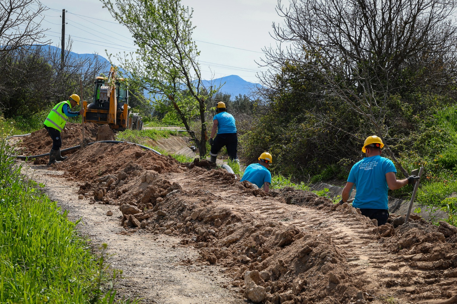 Pamukova’da yerin 115 metre altından gelen kaynak abonelere ulaştırılacak