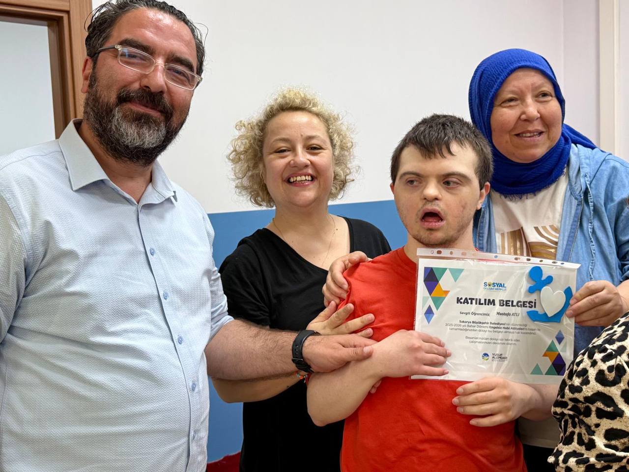 Engelsiz Hobi Atölyelerinde karne sevinci yaşandı