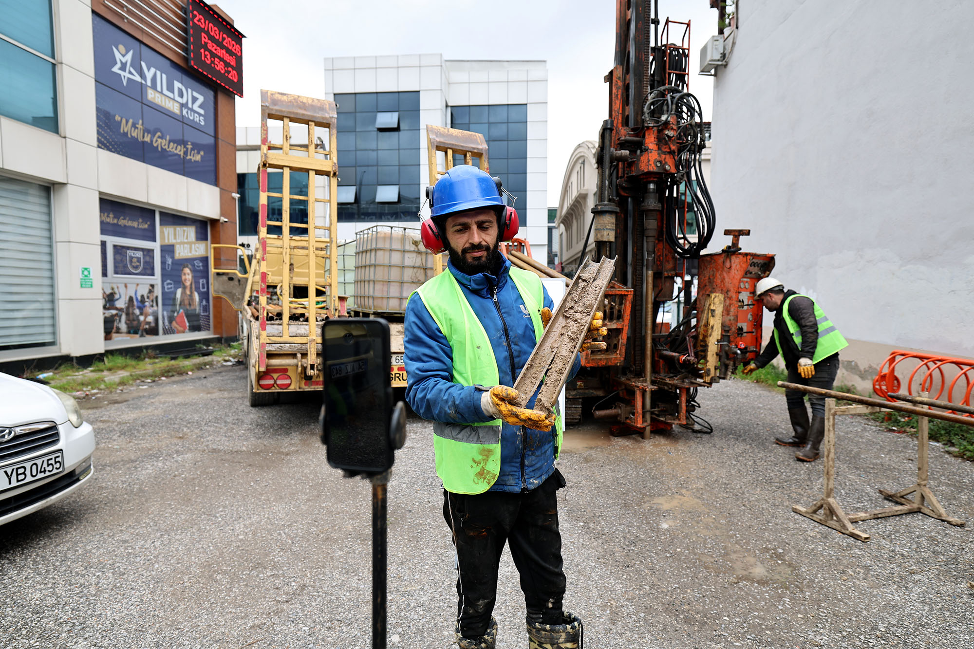 Tığcılar’da kentsel dönüşüm sondaj çalışmalarıyla başladı