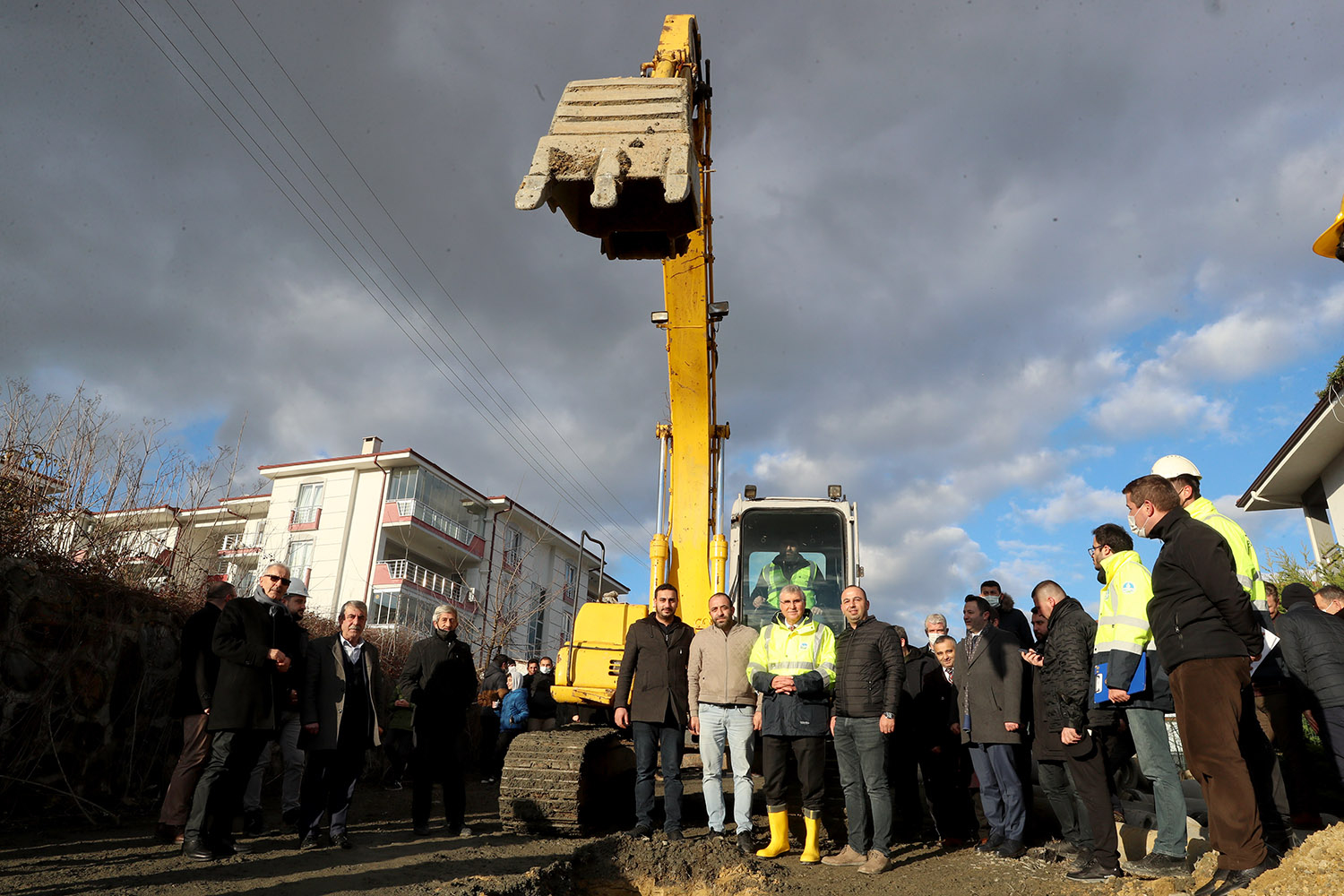 6 Milyon liralık yeni kanalizasyon hattı projesinin startı verildi