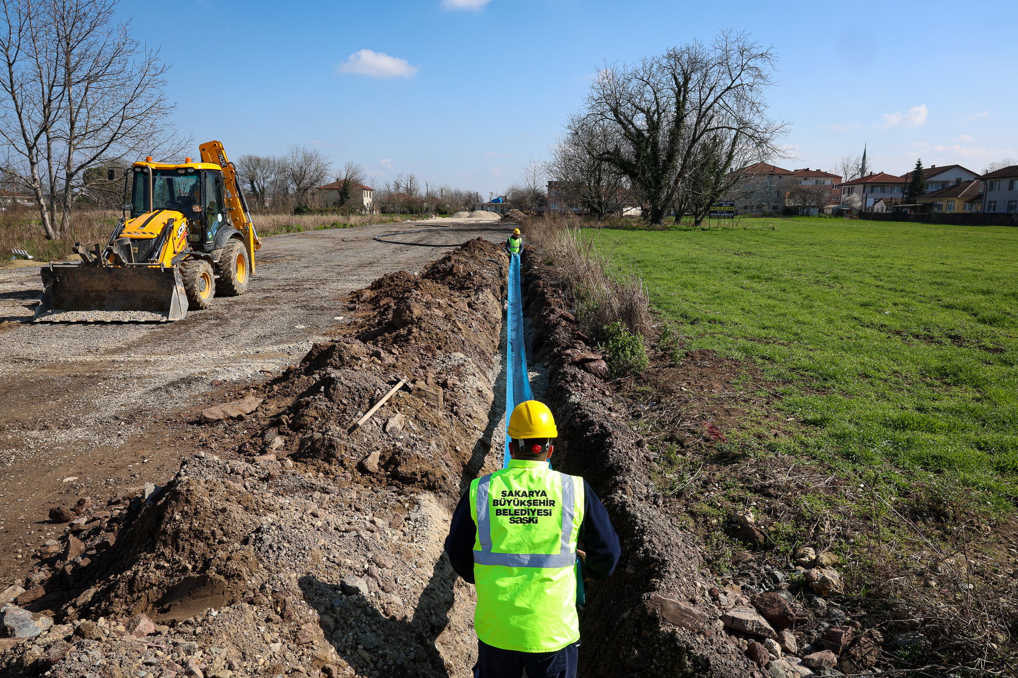 5 bin metrelik güçlü altyapı ağı Hanlı Mahallesi’nin geleceğine hizmet edecek