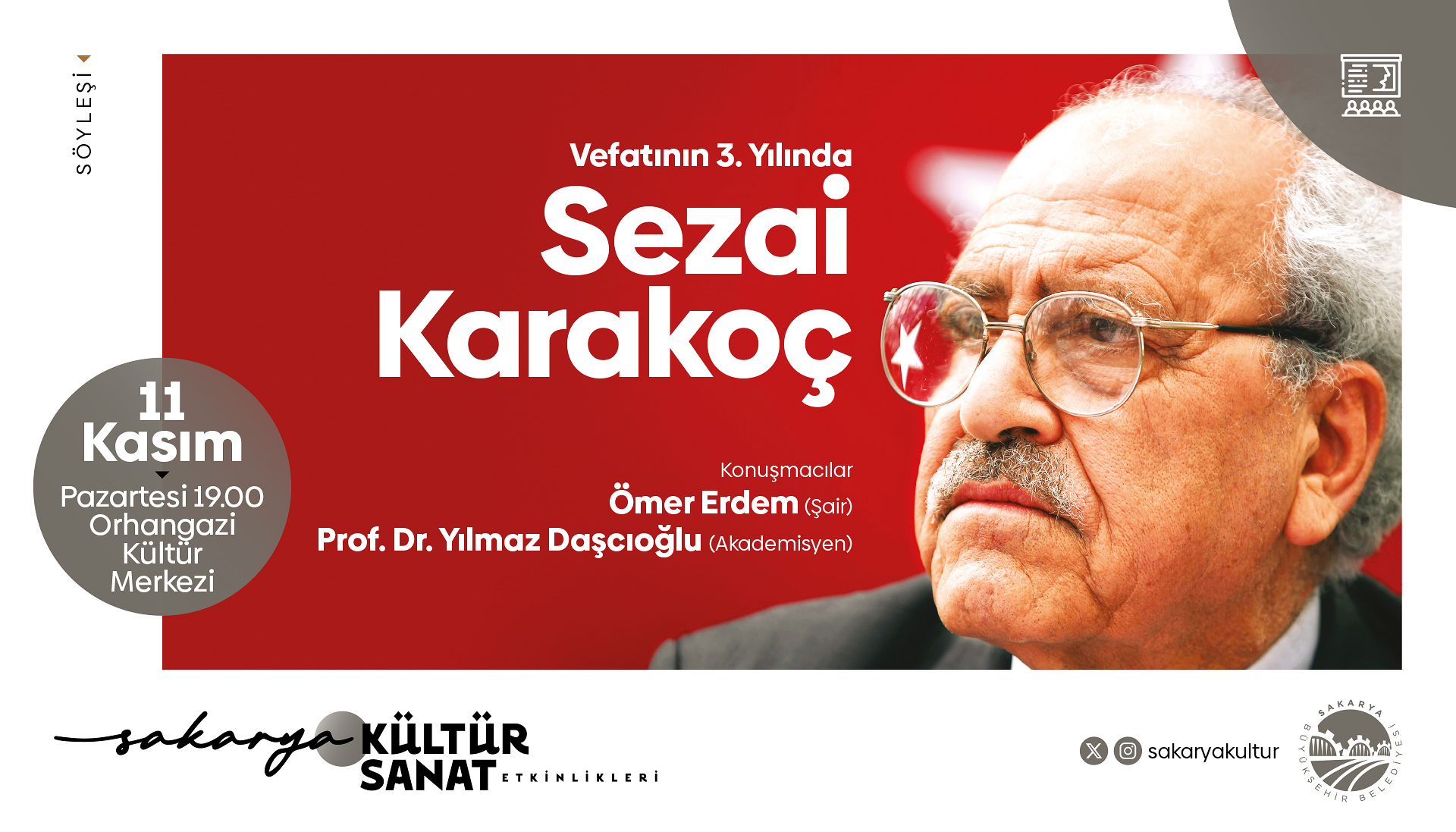 Büyükşehir Kasım kültür sanat etkinliklerinde takvim belli oldu