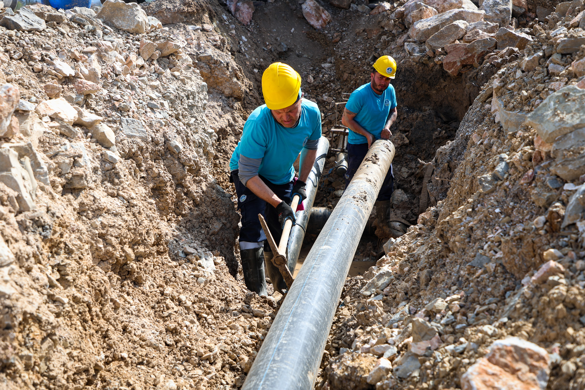 Yazlık’ın trafik yükünü azaltacak yola SASKİ’den güçlü altyapı desteği