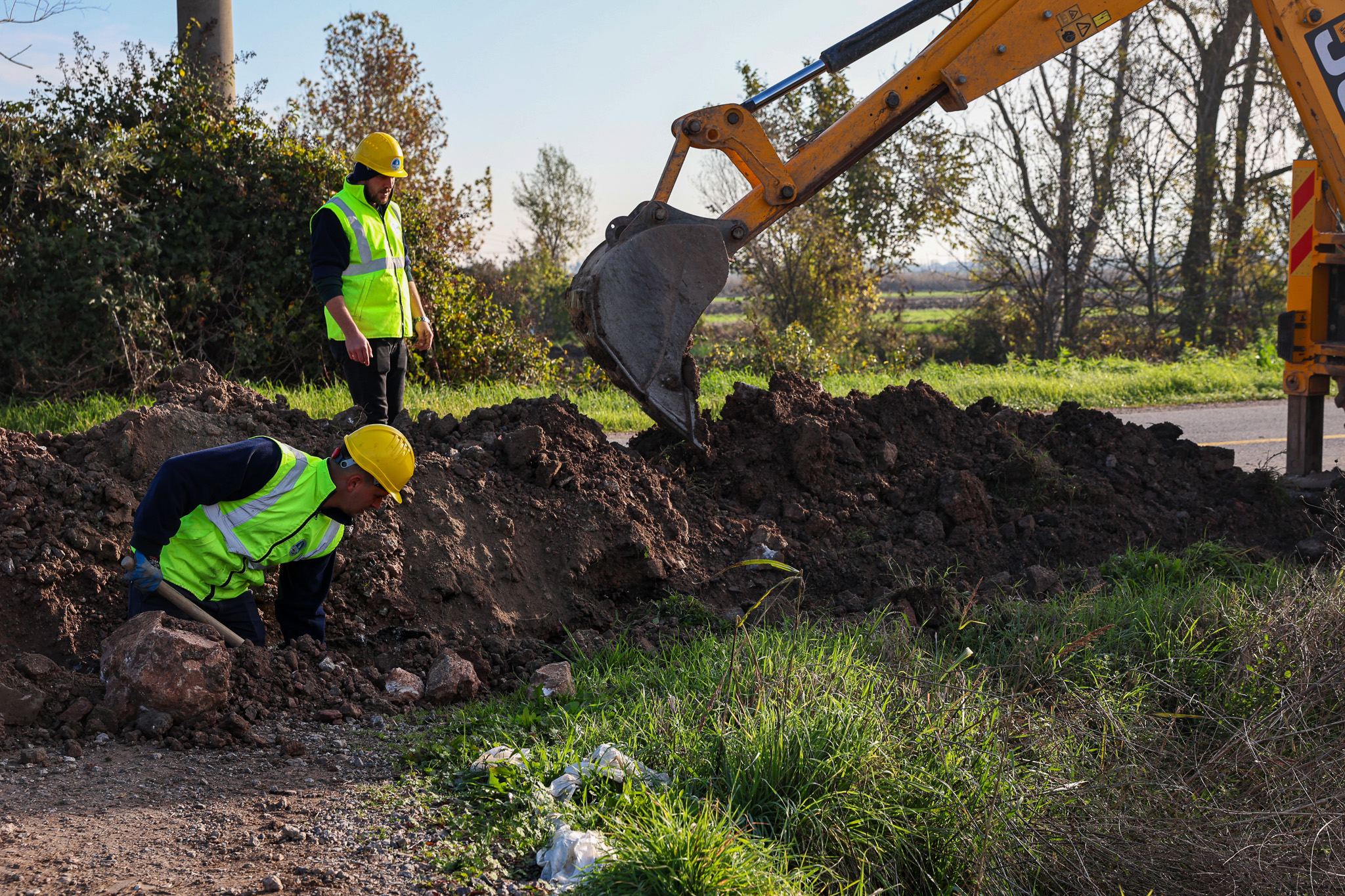 Bin 600 metrelik yenileme projesiyle bölgenin atık su altyapısı güçleniyor