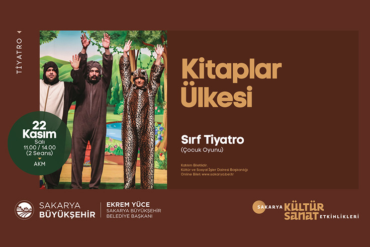 22 Kasım tiyatro gösterimleri ile dolu dolu geçecek