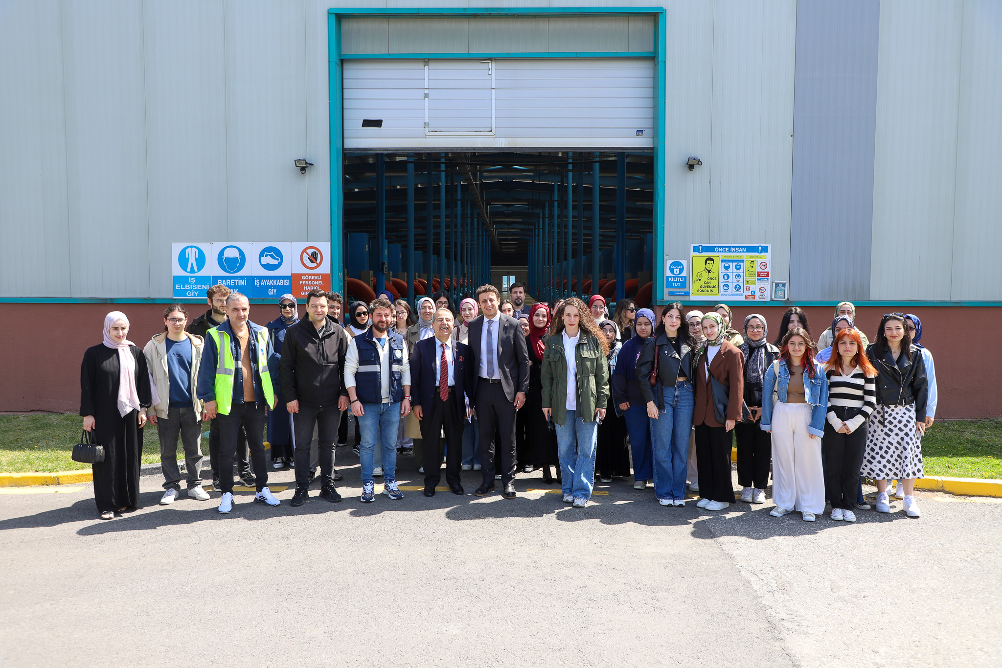 Öğretmen adayları suyun yolculuğuna SASKİ arıtma tesislerinde tanıklık etti