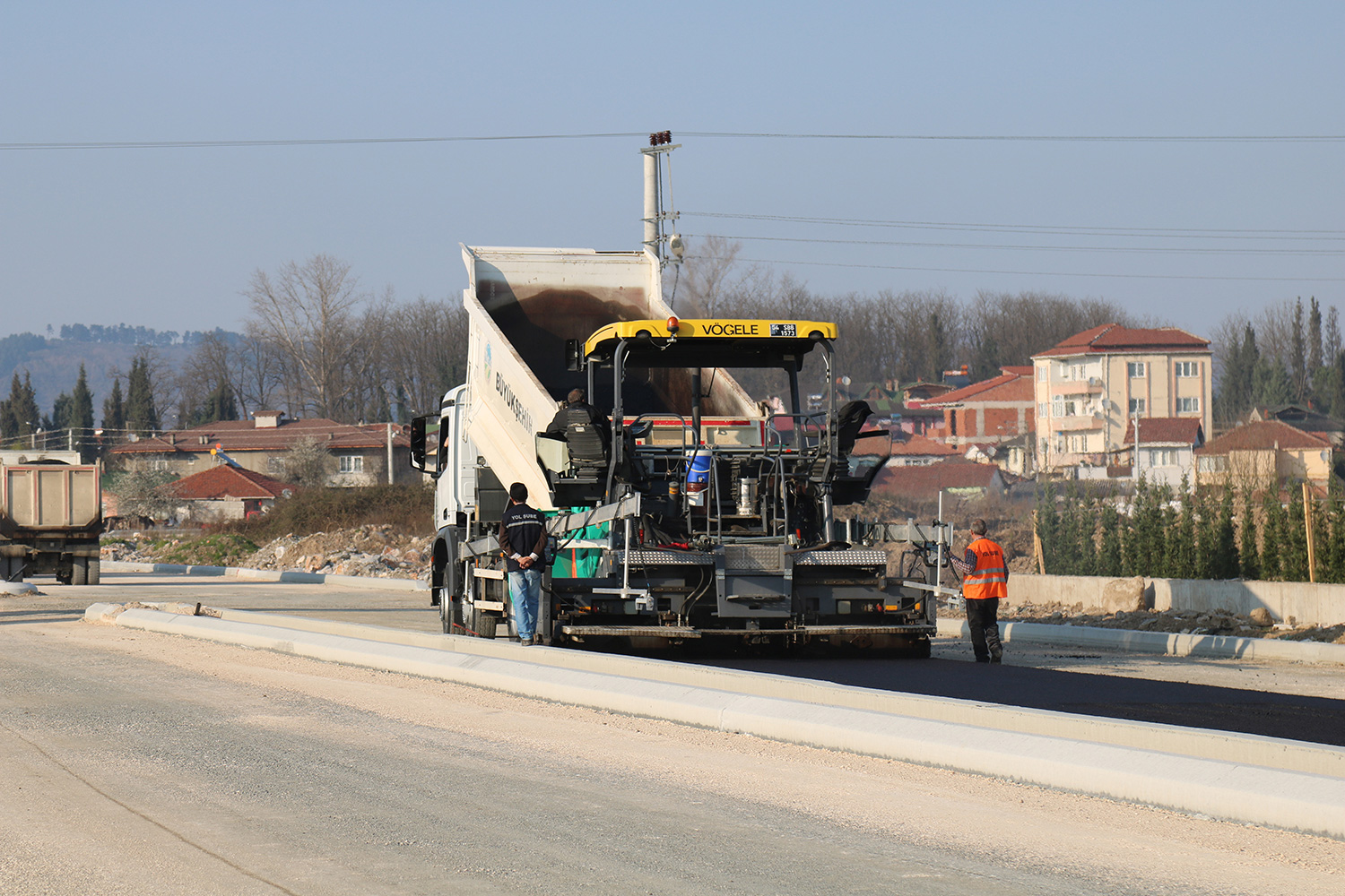 Stadyum bölgesine yeni duble yol