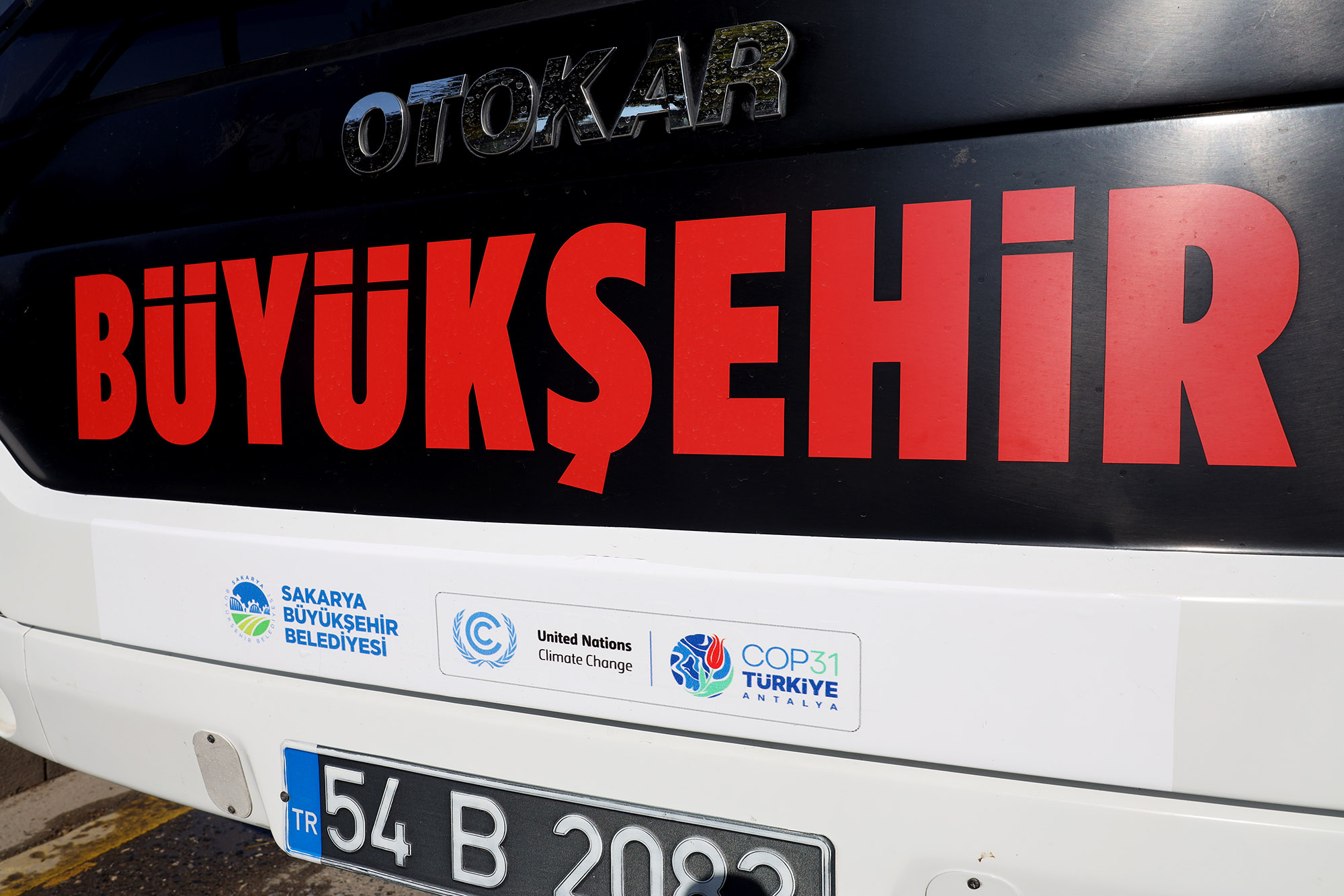 Büyükşehir otobüslerinde COP31 mesajı: Dünyanın geleceği Türkiye’de