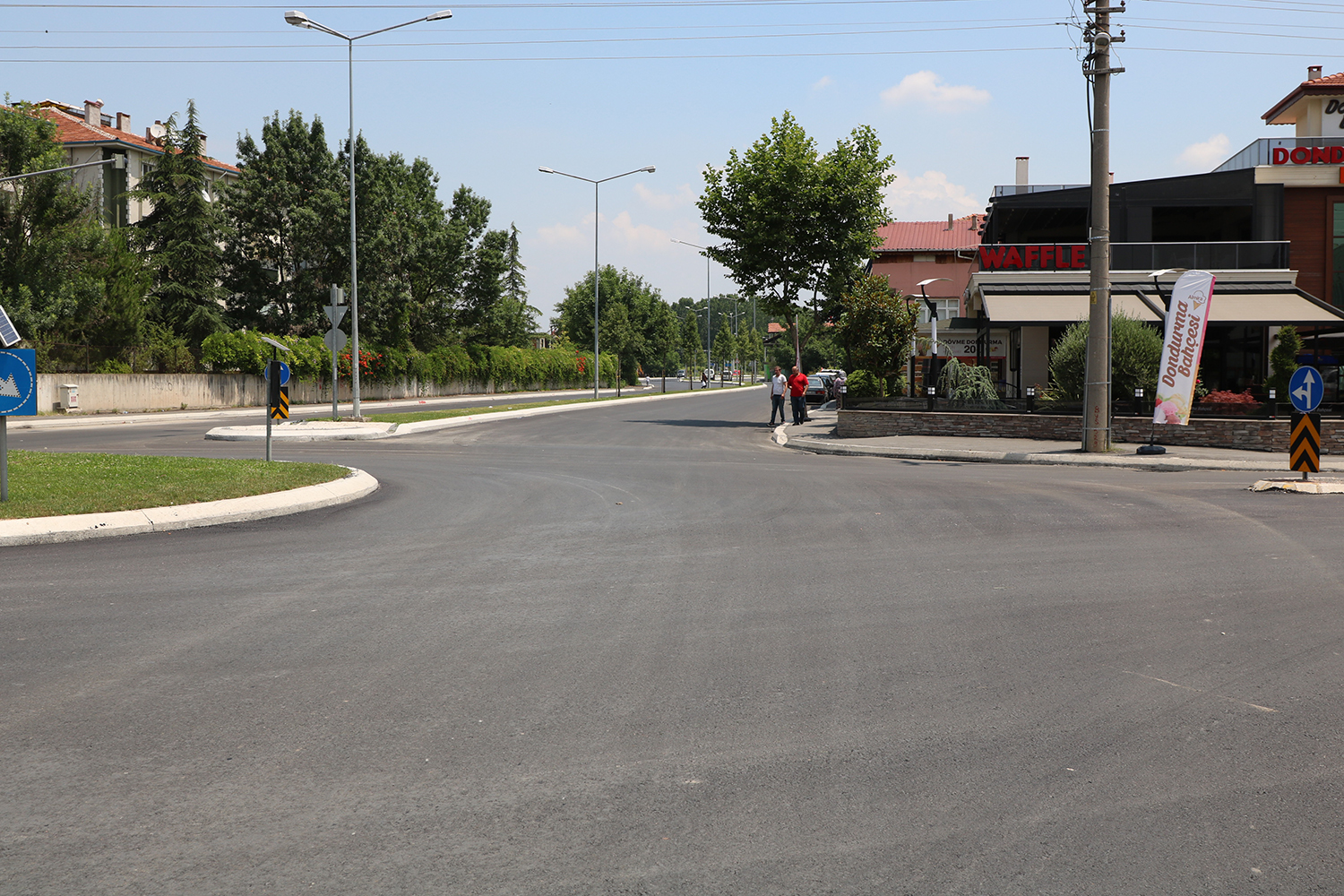 15 Temmuz Bulvarı yenilendi