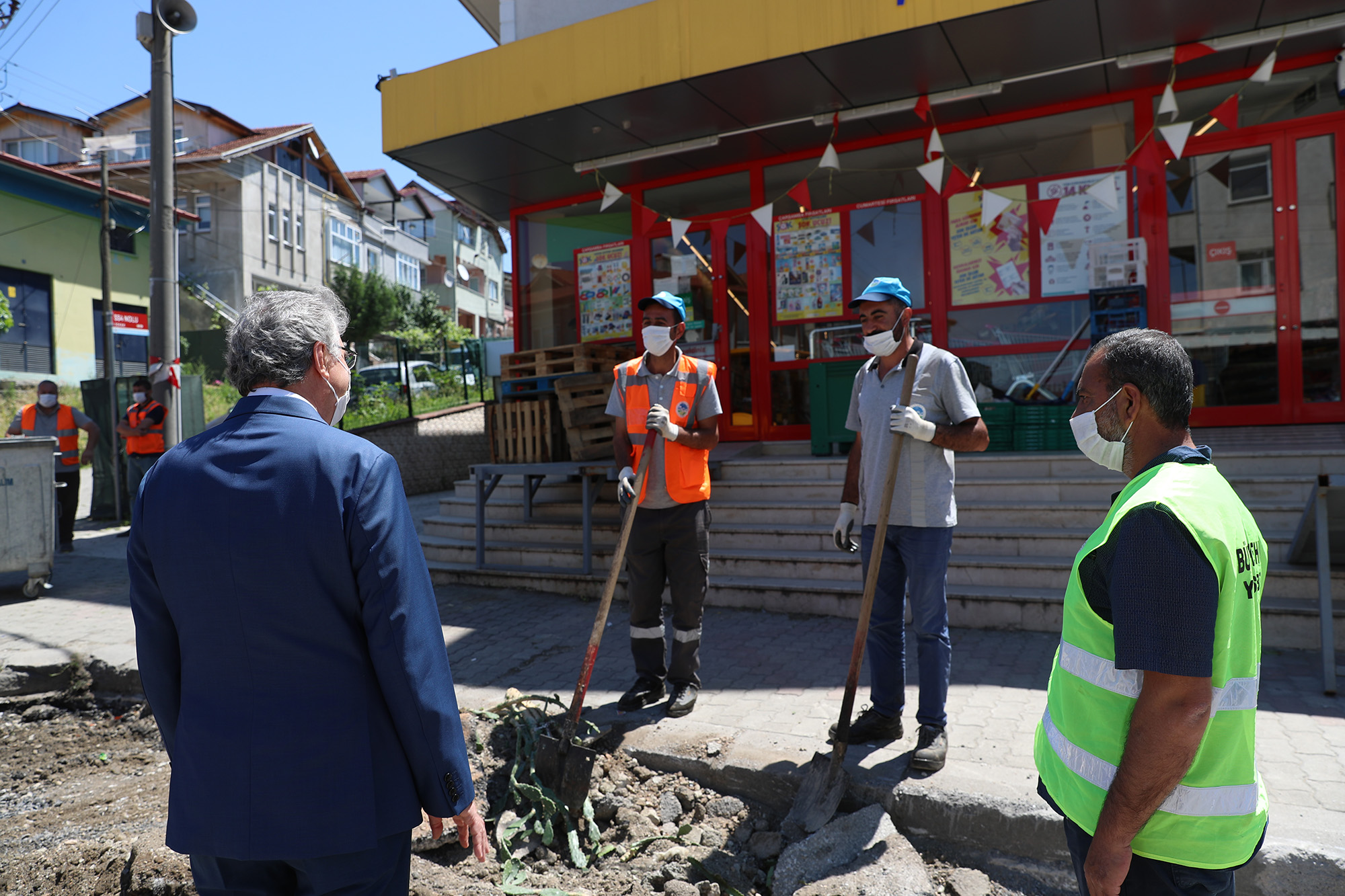 Maltepe Caddesi yenileniyor