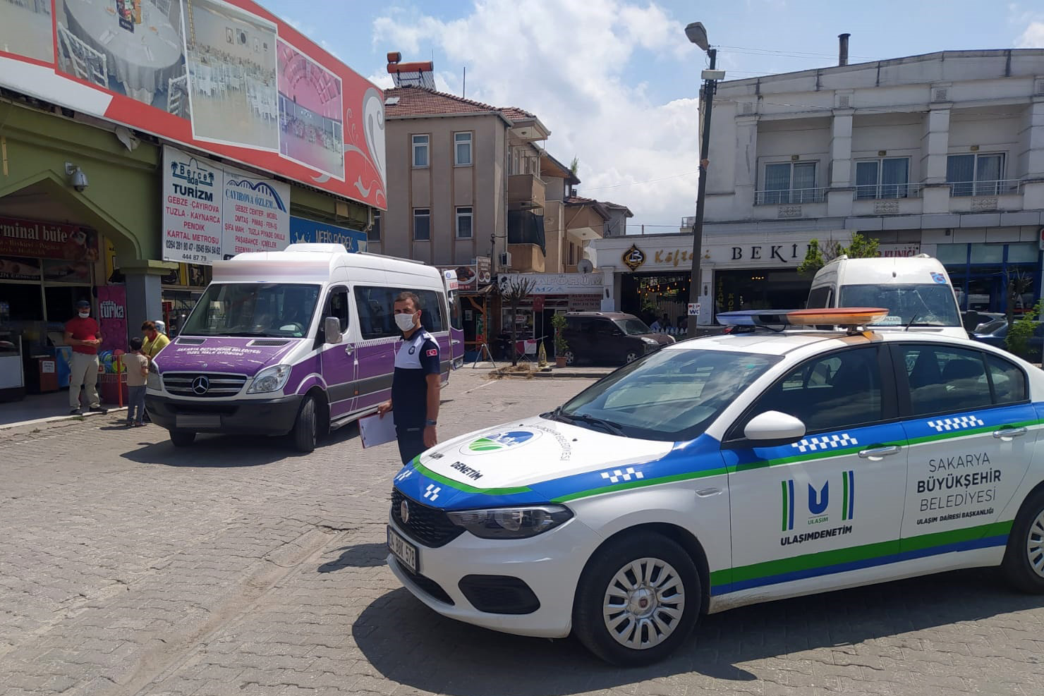 Güvenli ve sağlıklı ulaşımlar için denetimler devam ediyor