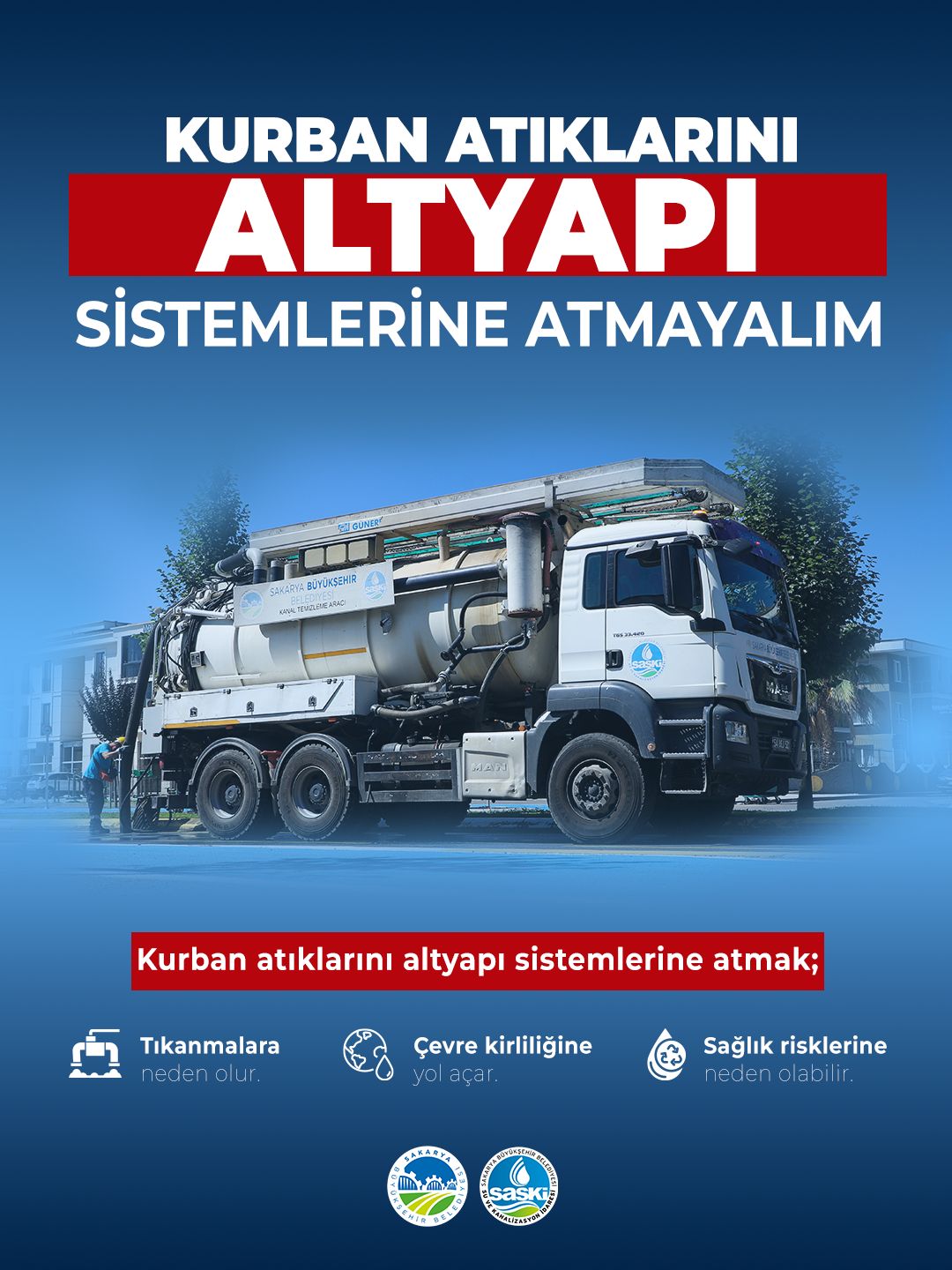 “Kurban atıklarını giderlere değil, toplama noktalarına bırakılmalı”