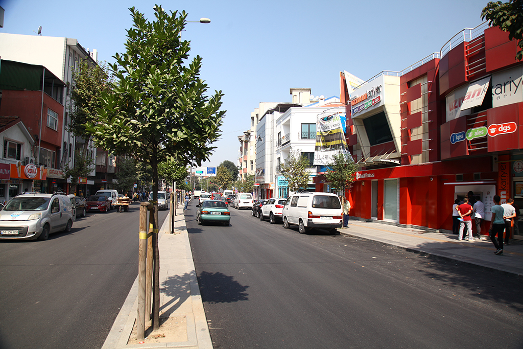 Sakarya Caddesi’nde dönüşüm tamamlandı