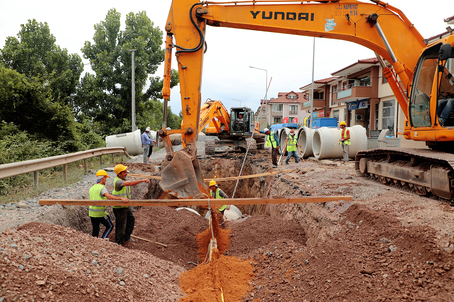 Yeni duble yola güçlü altyapı geliyor