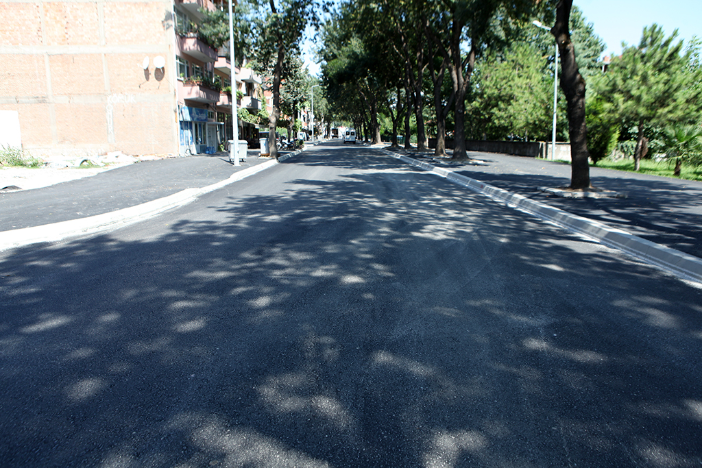 Yeğenler Caddesi yenilendi