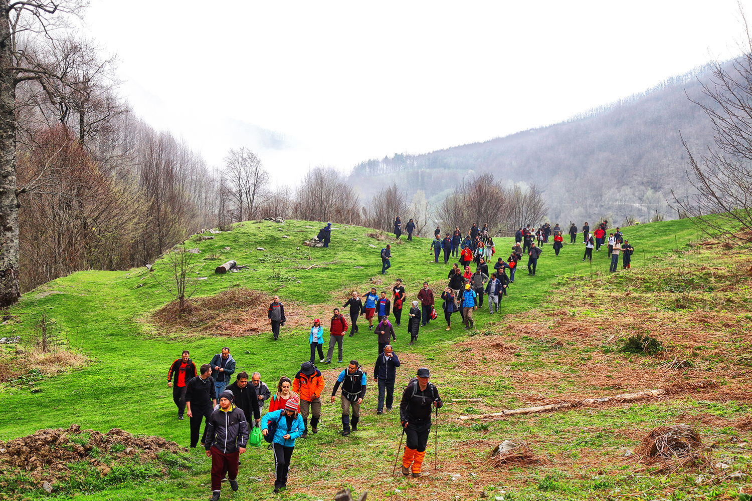 Doğaseverler Yörükyeri’nde yürüdü