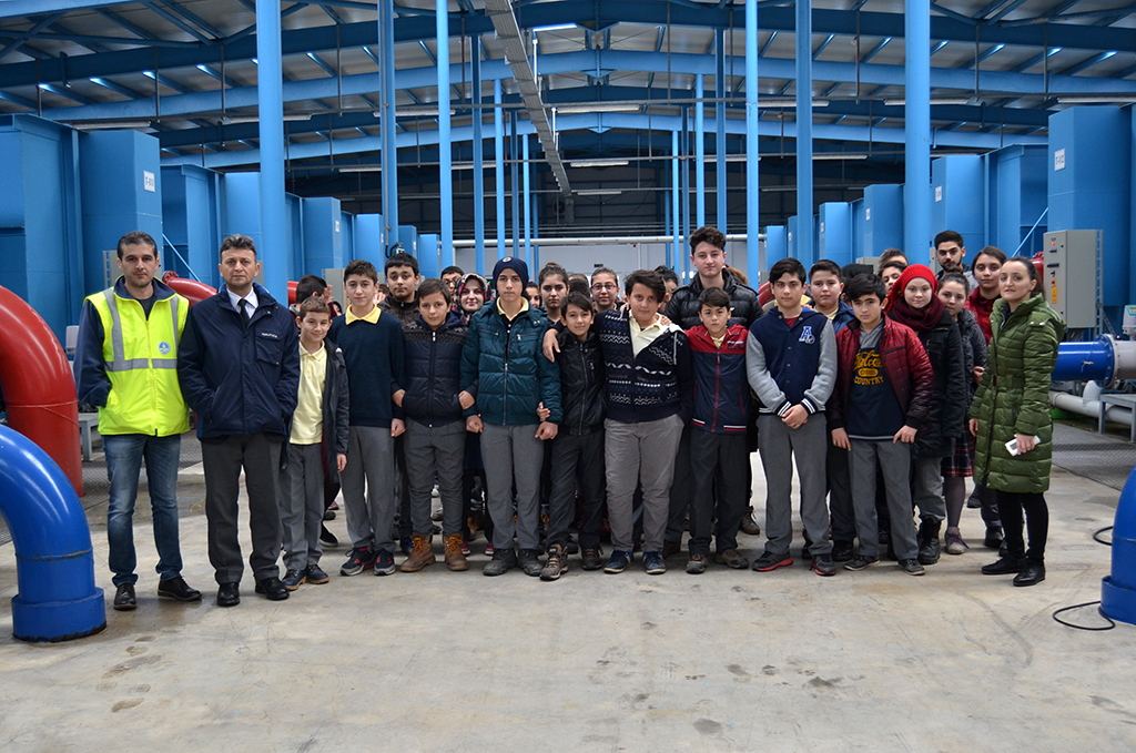 SASKİ tesisleri öğrencilerin takdirini topluyor