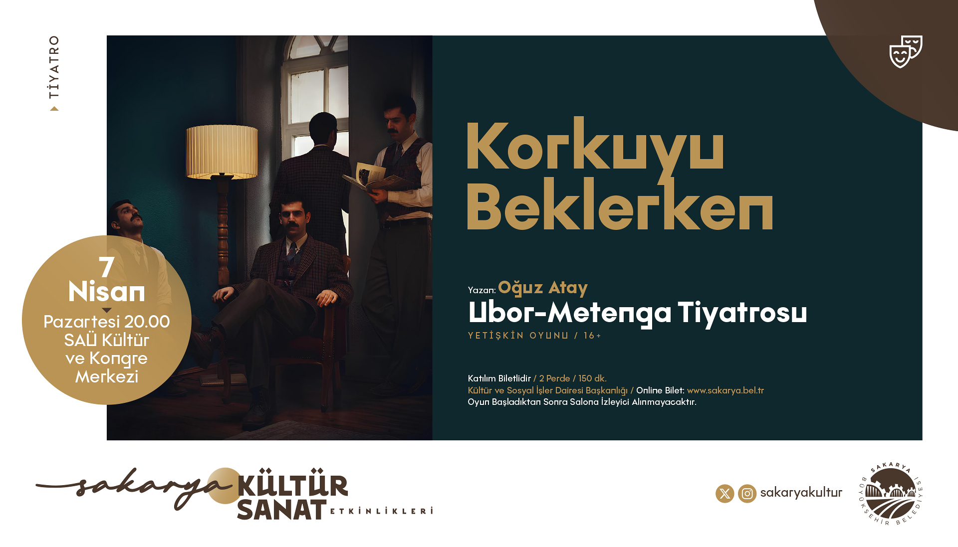 Büyükşehir kültür sanat etkinliklerinde Nisan takvimi belli oldu