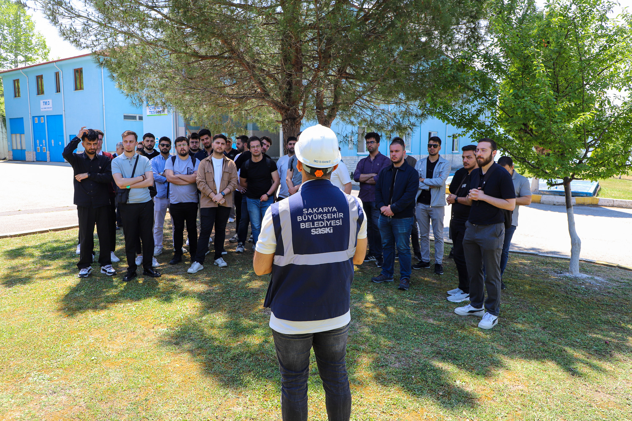 Mühendis adayları enerji üreten sistemleri SASKİ tesislerinde inceledi