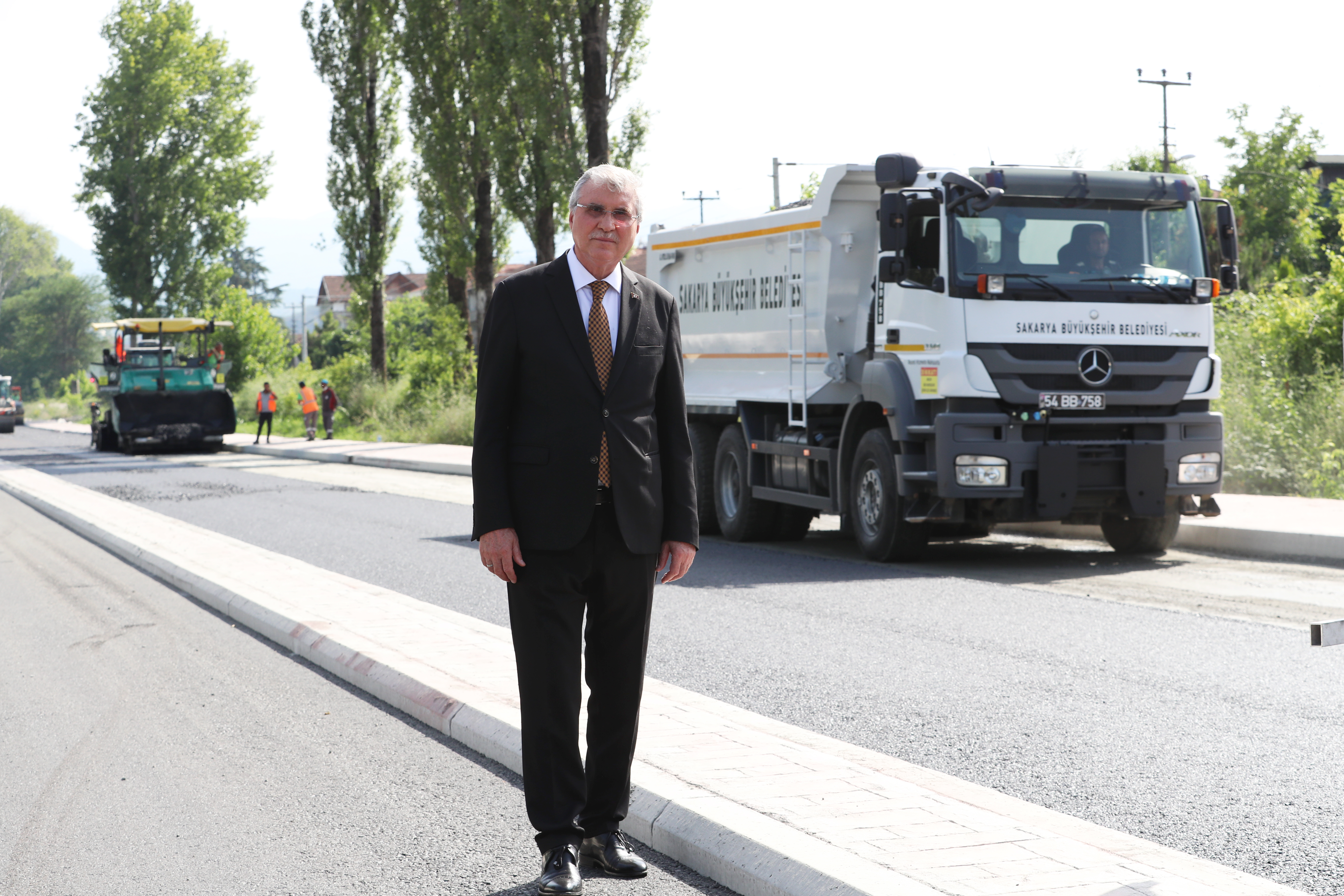 Çizgiler çekildi, Arifiye yeni duble yoluna kavuştu