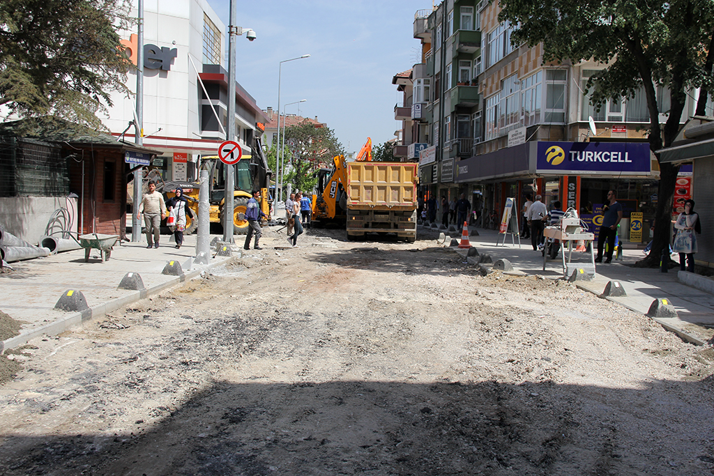 Şal Sokak’ın Altyapısı Yenilendi