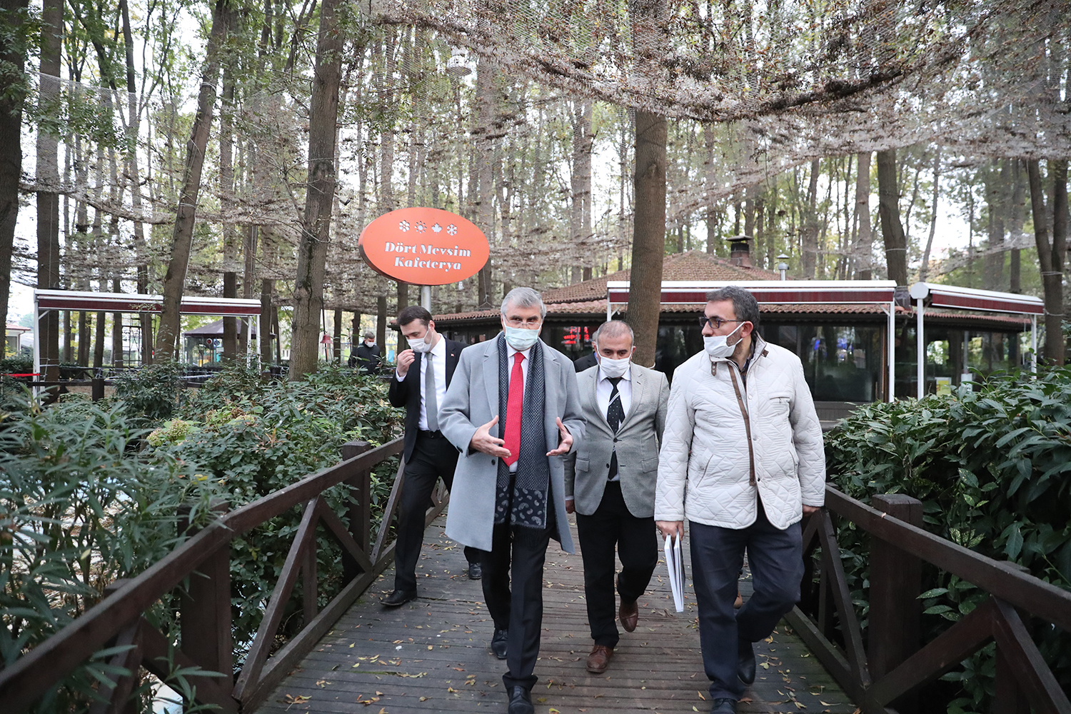 Orman Park’ta restorasyon çalışmaları devam ediyor