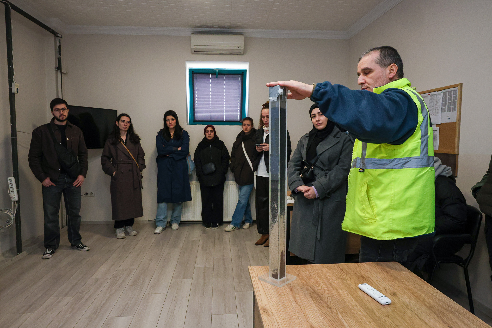 SASKİ’nin arıtma tesisleri öğrencilerin derslerine konu olmaya devam ediyor