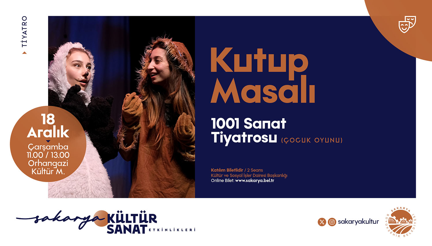 Kültür sanat dostları için Büyükşehir’den dolu-dolu bir Aralık takvimi