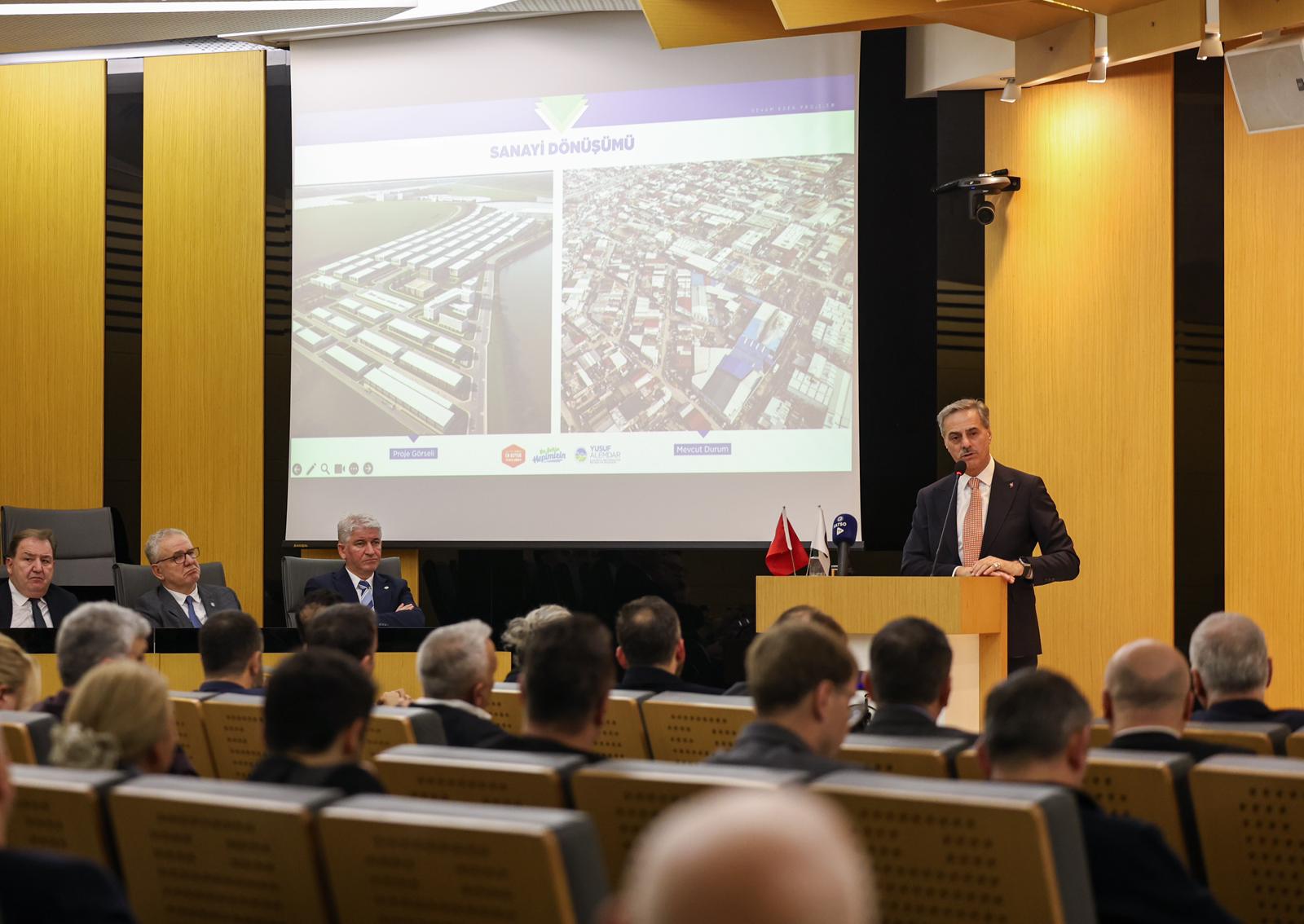 “Sanayi dönüşümü için tüm çalışmalarımız hazır, süreci başlatıyoruz”