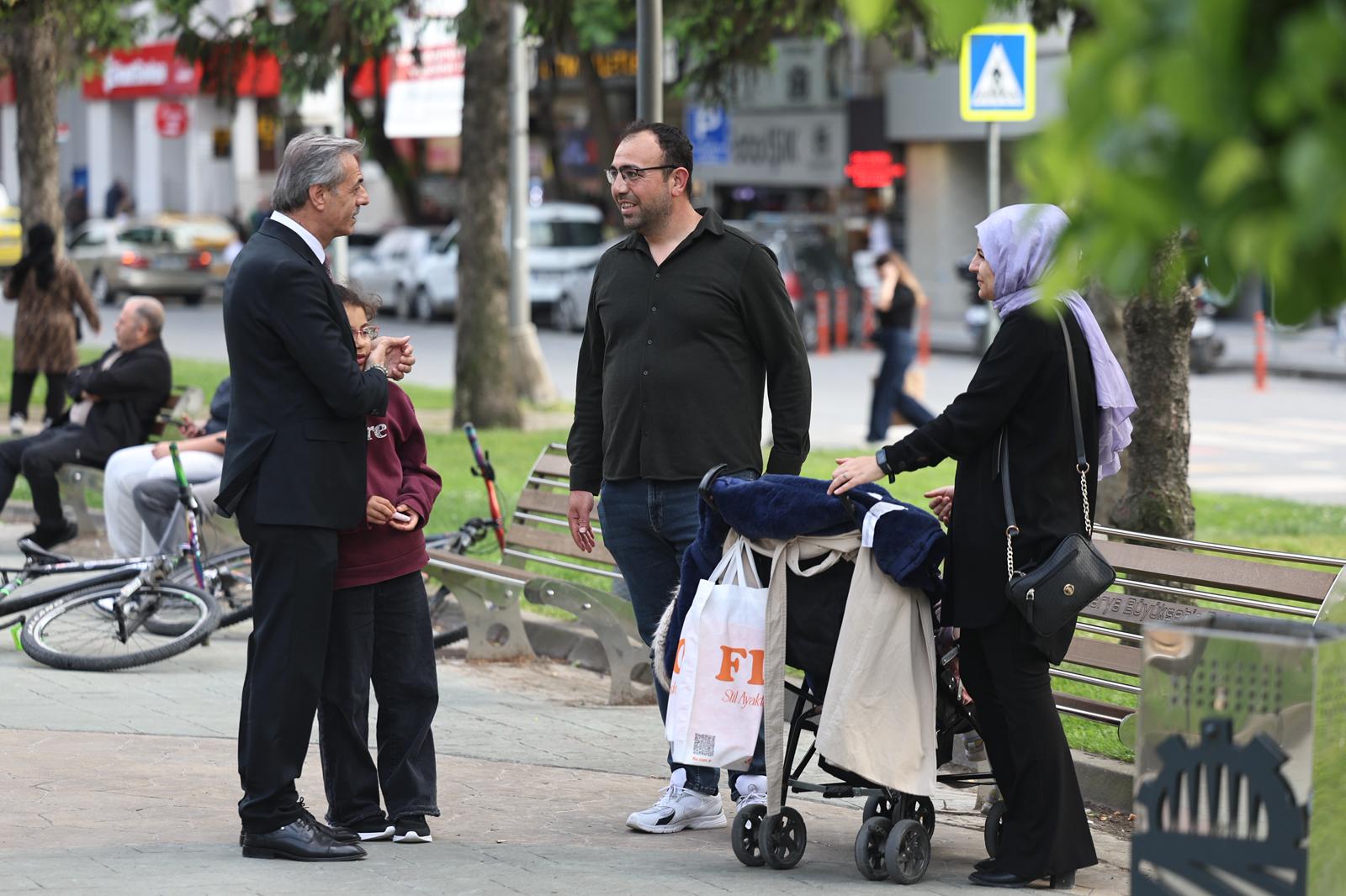 “Her zaman sahada, vatandaşlarımızın yanındayız”