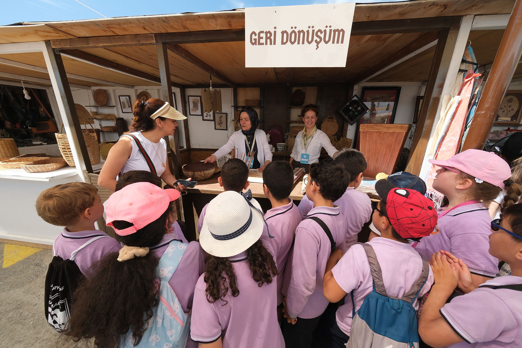 Sıfır Atık Festivali’nde Büyükşehir’in standına yoğun ilgi