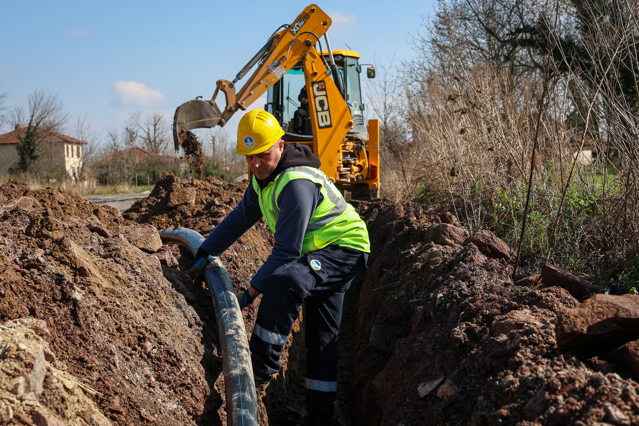 5 bin metrelik güçlü altyapı ağı Hanlı Mahallesi’nin geleceğine hizmet edecek