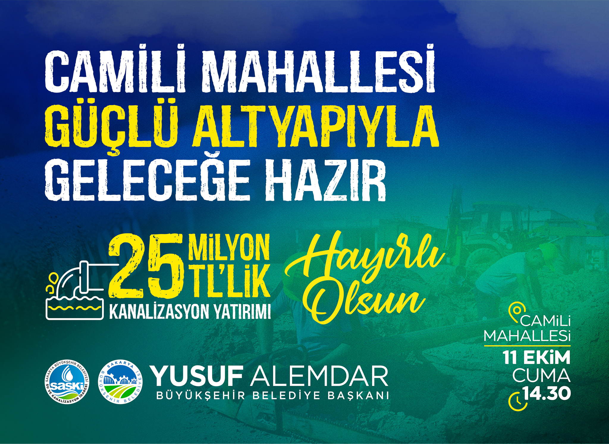 Camili’ye 25 milyon liralık altyapı yatırımı: Saha çalışmaları başlıyor