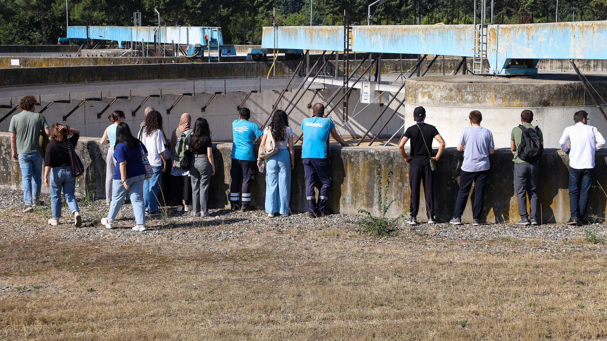 Geleceğin hekimleri SASKİ tesislerinde su ve atık su süreçlerini gözlemledi
