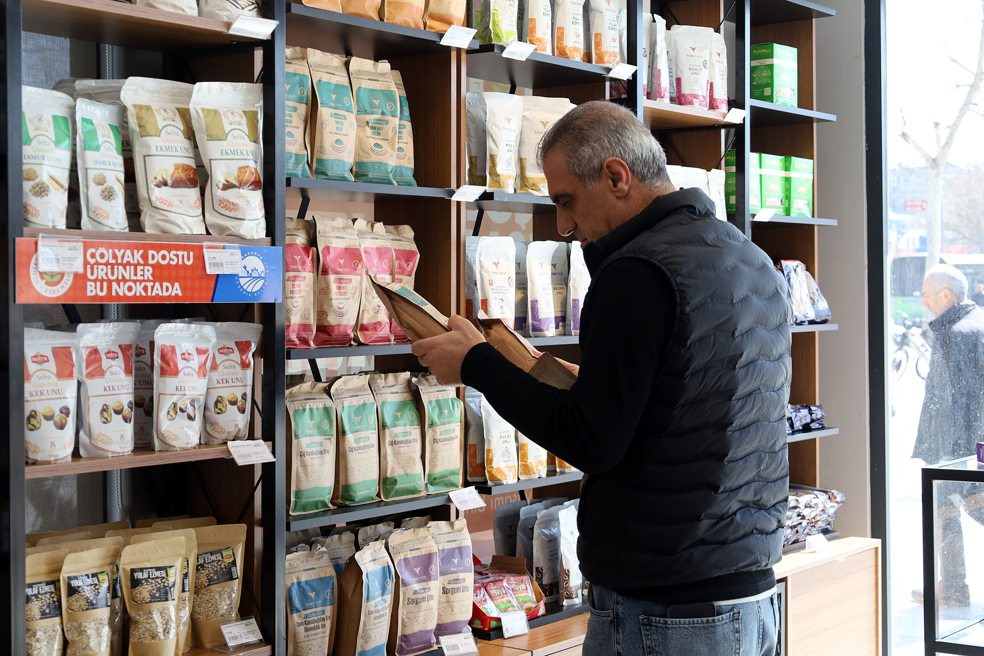 Çölyak hastaları tek noktadan istedikleri ürünlere ulaşabiliyor