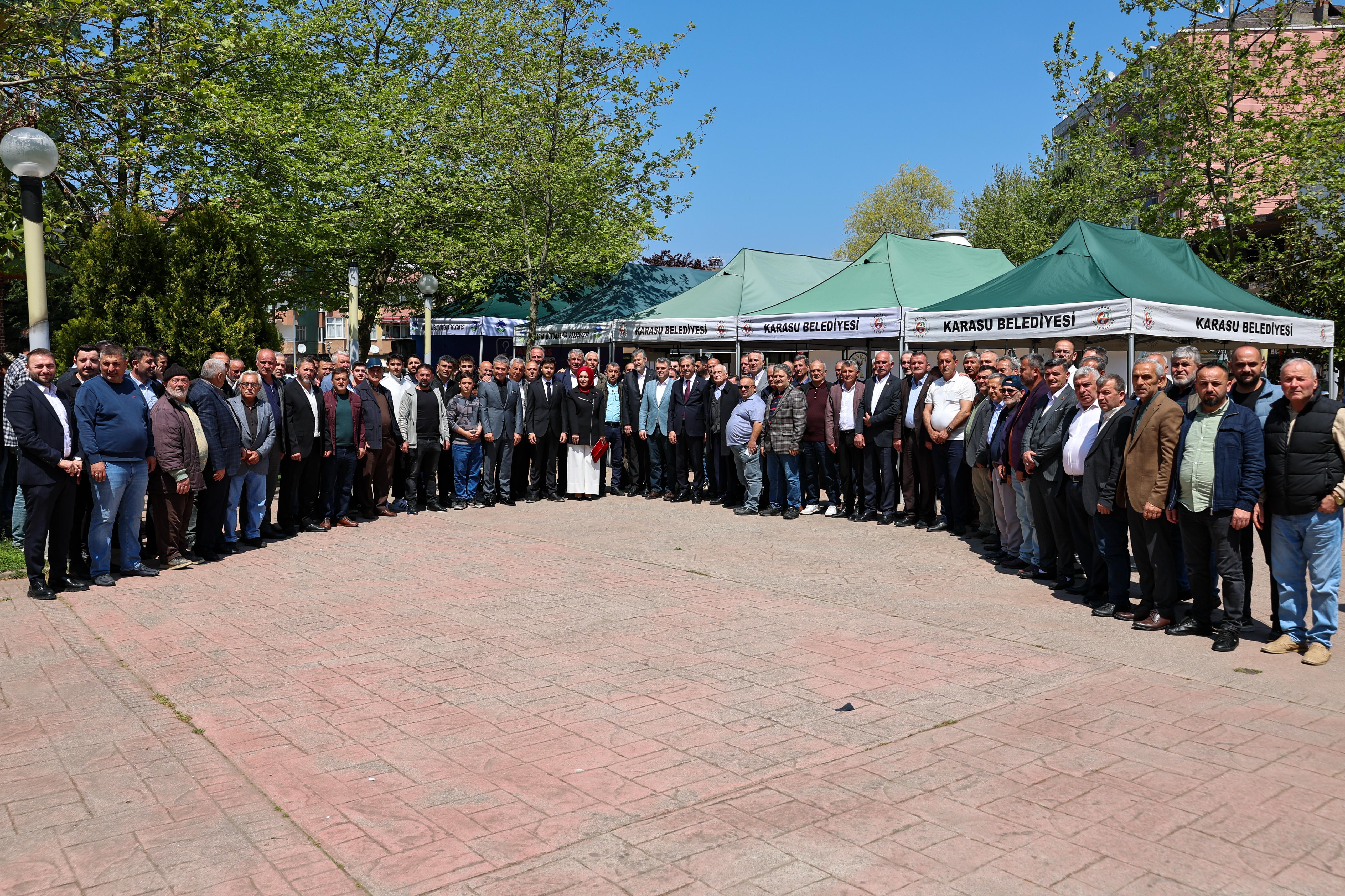“Karasu’ya hizmetlerimizle güç katmaya devam edeceğiz”
