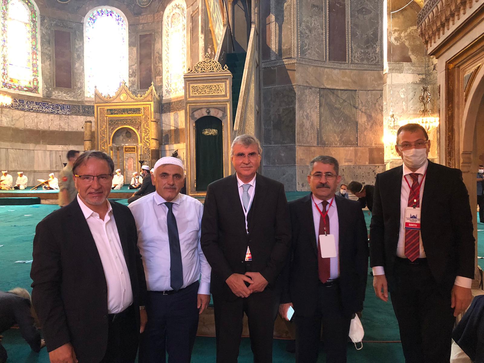 86 yıllık aradan sonra Ayasofya hasretimiz sona erdi