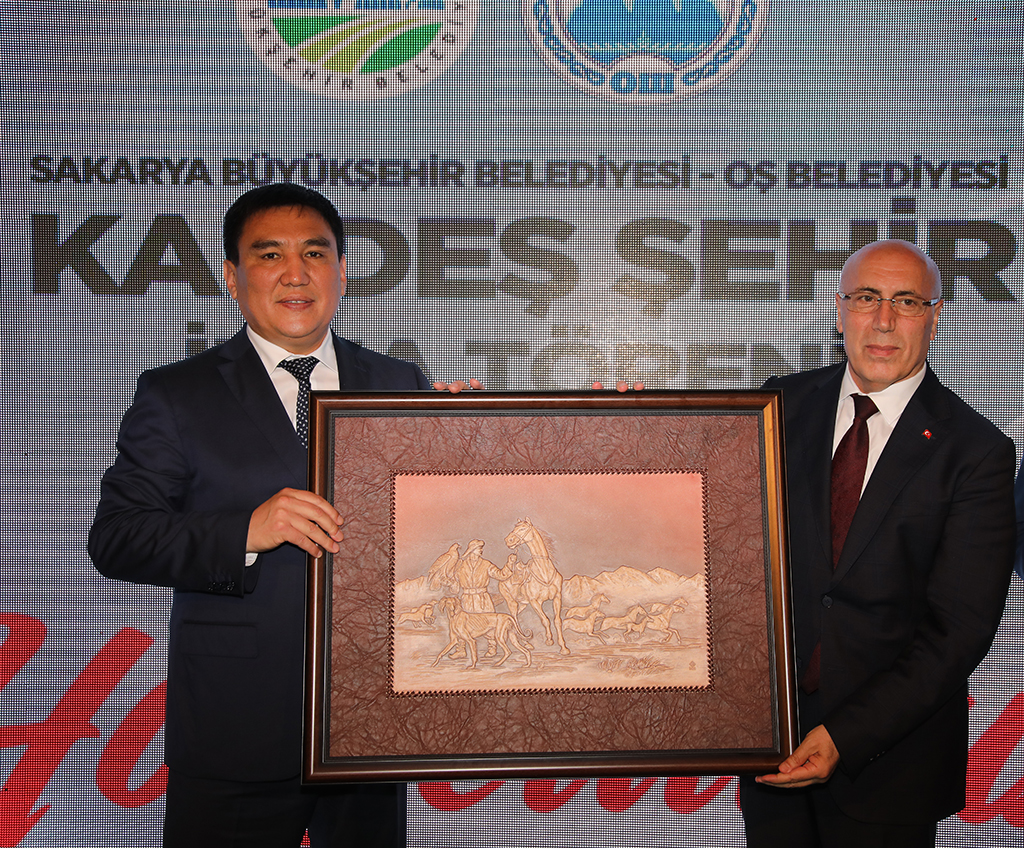 Sakarya ile Oş kardeş şehir oldu