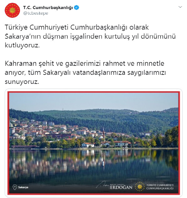 Kurtuluşun 99. yılı kutlu olsun