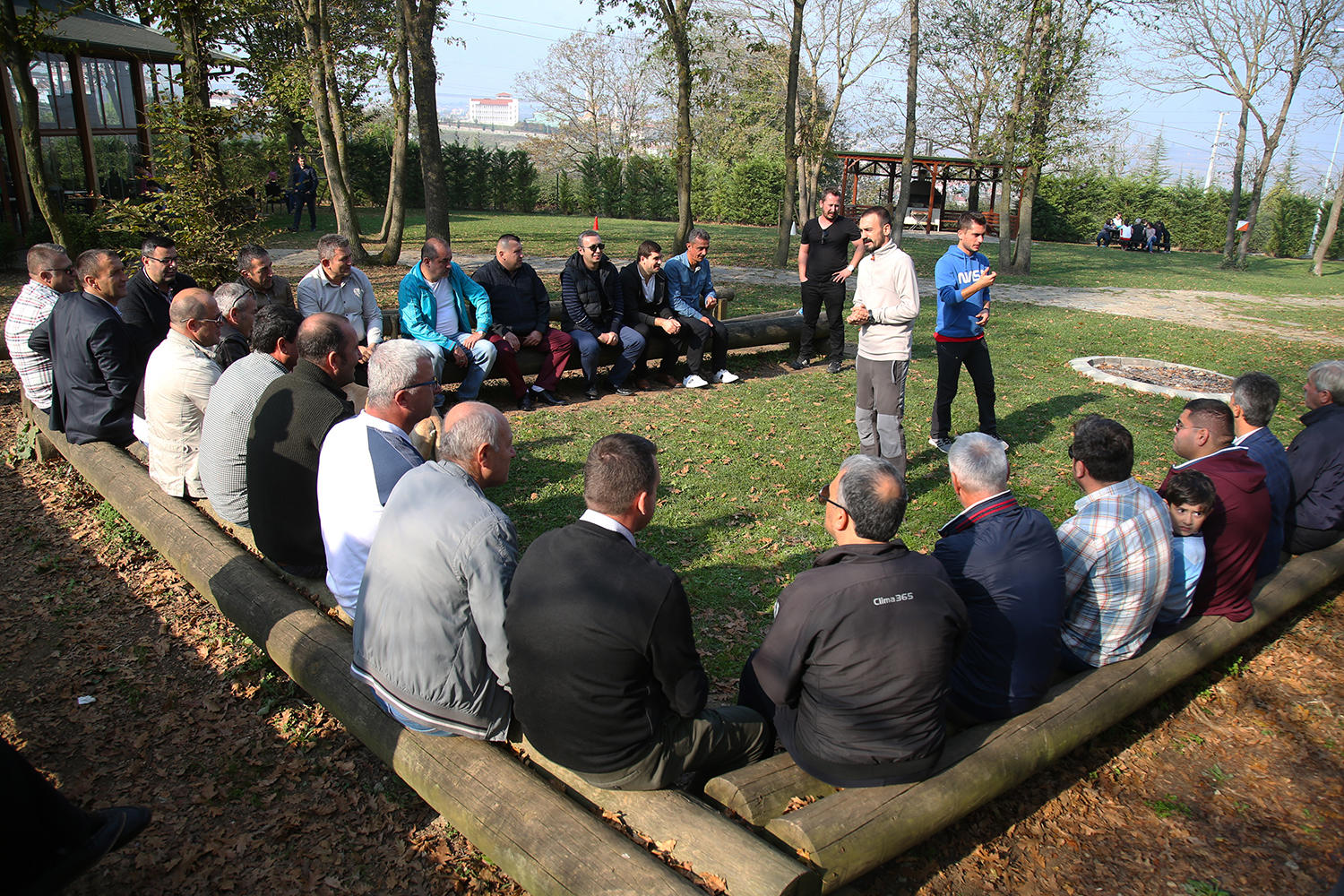 Toplu taşıma şoförleri Macera Park’ta buluştu