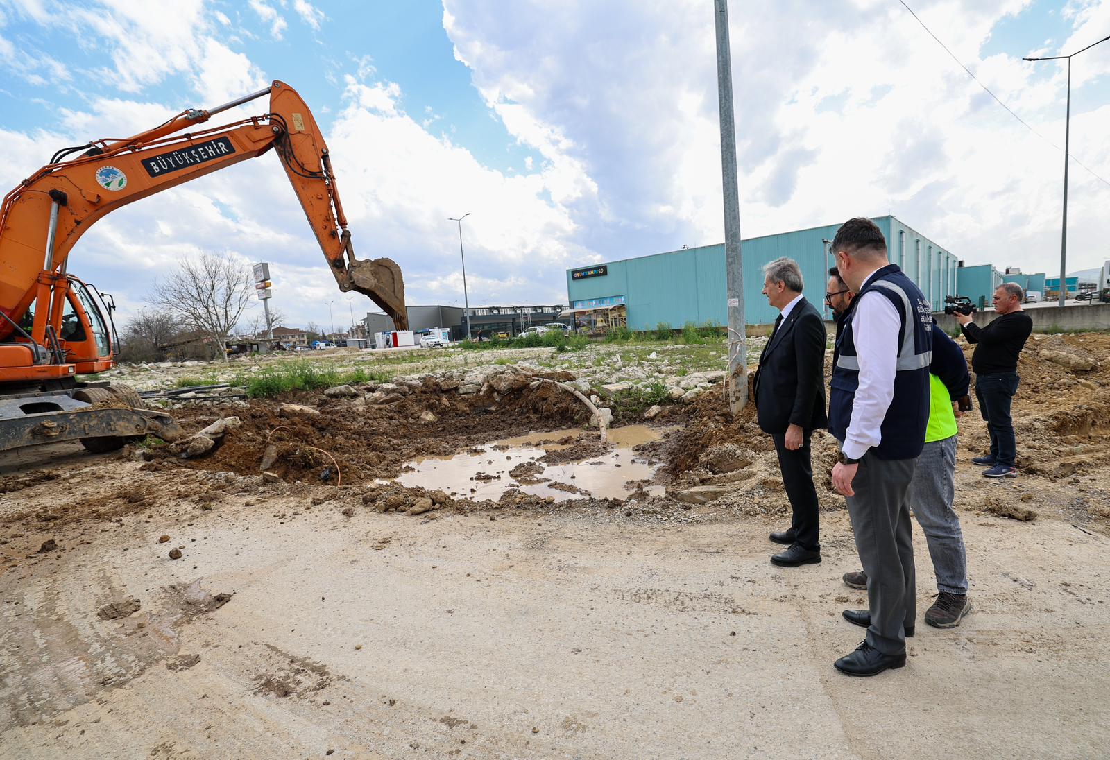 “Yazlık Kavşağı öncesinde önemli bir yatırımı devreye alıyoruz”