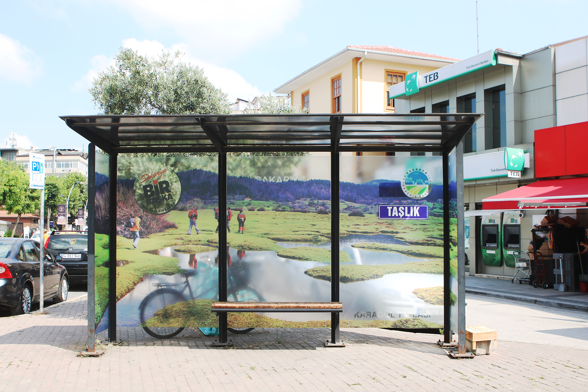 Artık baktığımız her yerde şehrin cennet köşeleri var