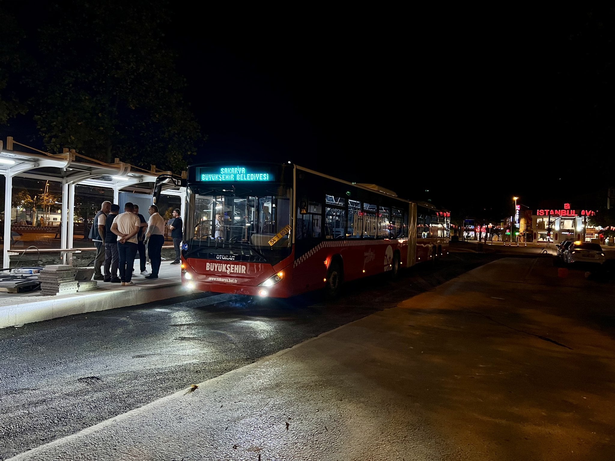 Sakarya’da bir ilk: Metrobüs hattının ilk etabı için tarihi gün