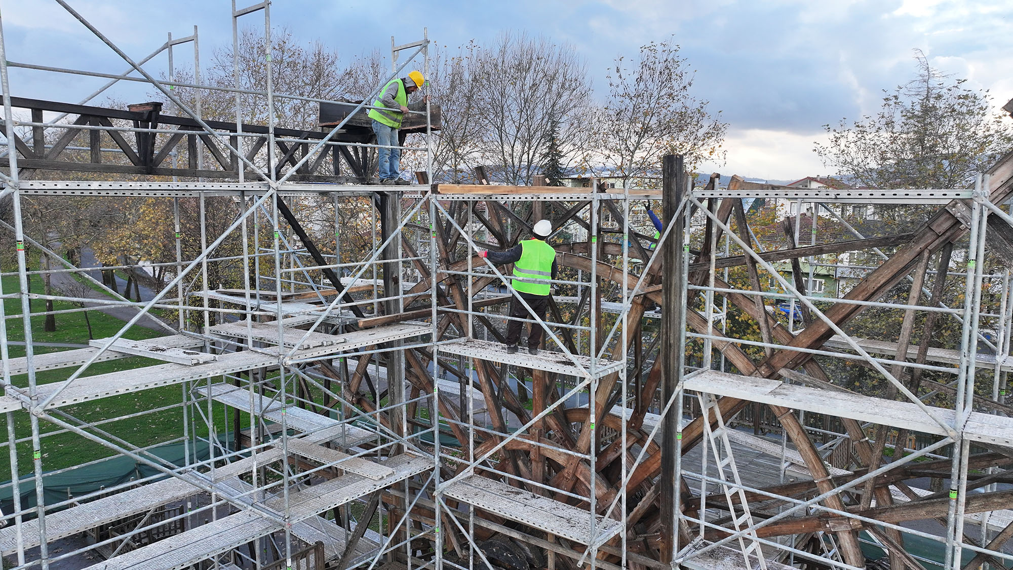 Sakarya’nın simgesi “Tarihi Çark” yenileniyor
