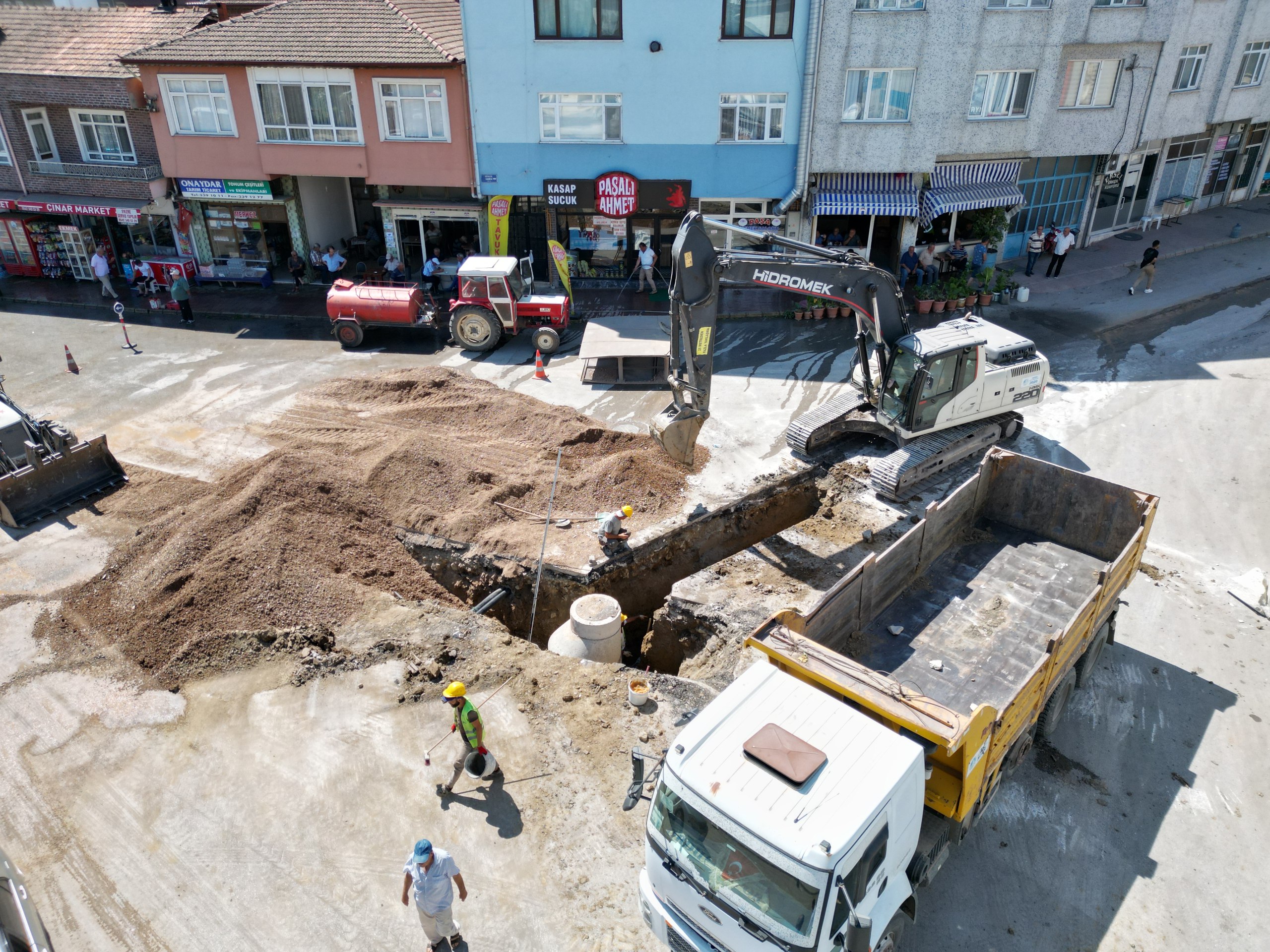 Serdivan’ın dev altyapı projesinde çalışmalar son sürat devam ediyor